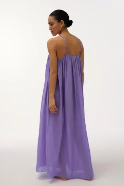 Apricot Long airy sundress