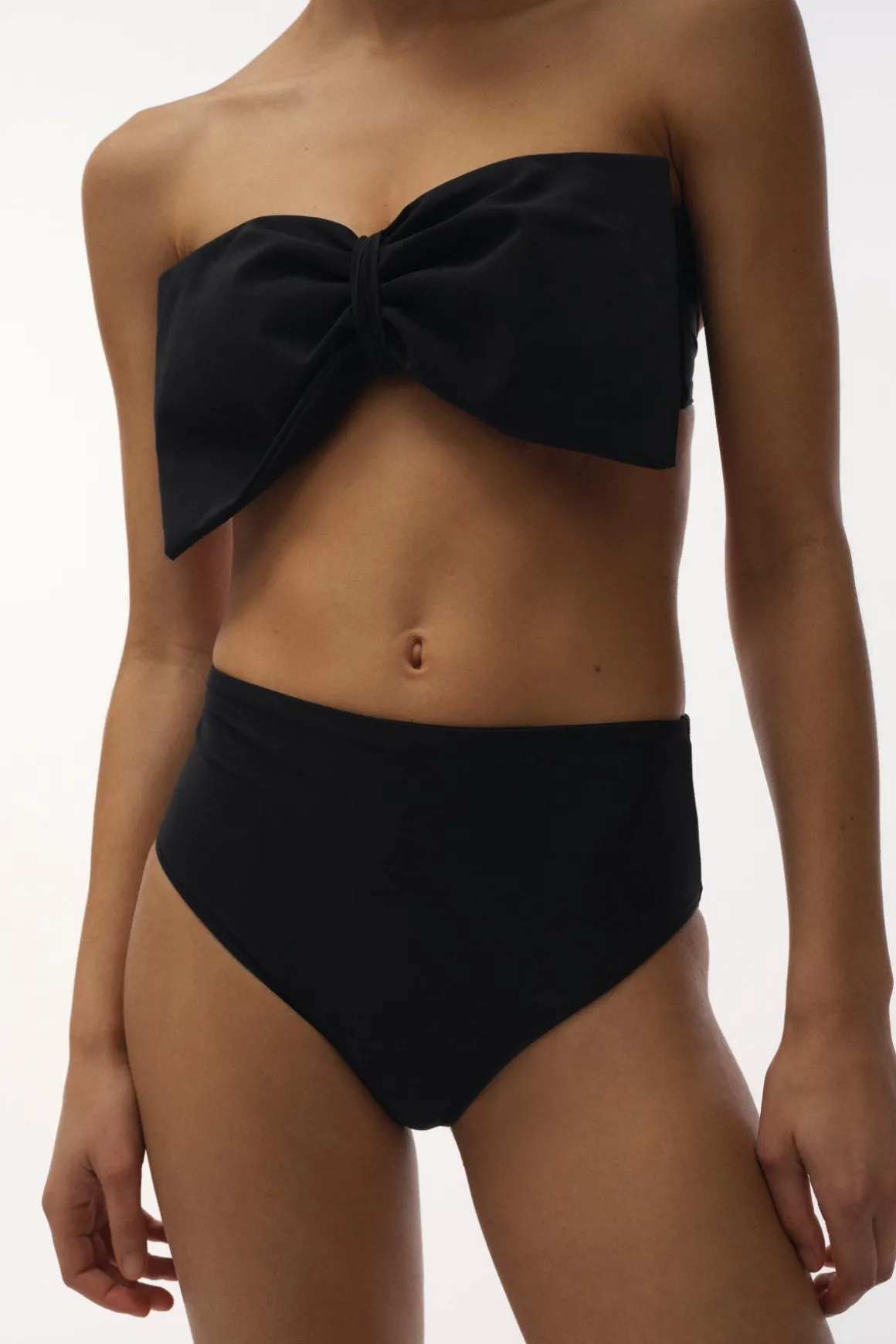 Bow Bandeau bikini top