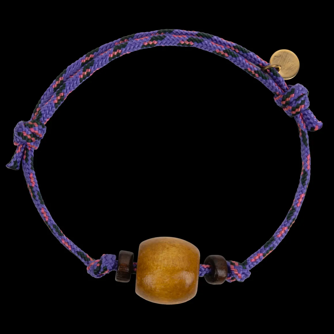 Bracelet Rope Purple Braided cord bracelet