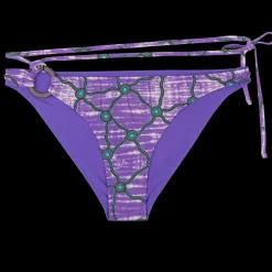 Coral Tanga-style bikini briefs