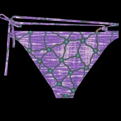 Coral Tanga-style bikini briefs