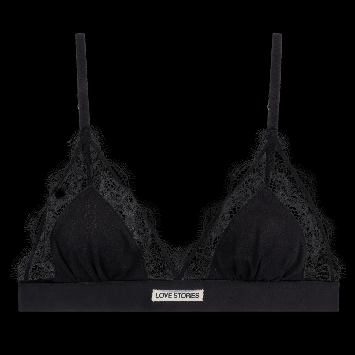 Love Lace Delicate triangle bralette