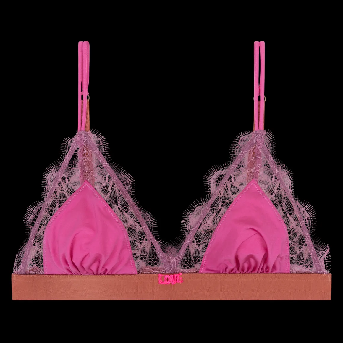 Love Lace Delicate triangle bralette