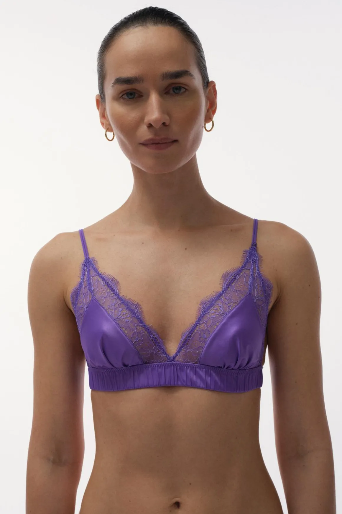 Love Lace Delicate triangle bralette