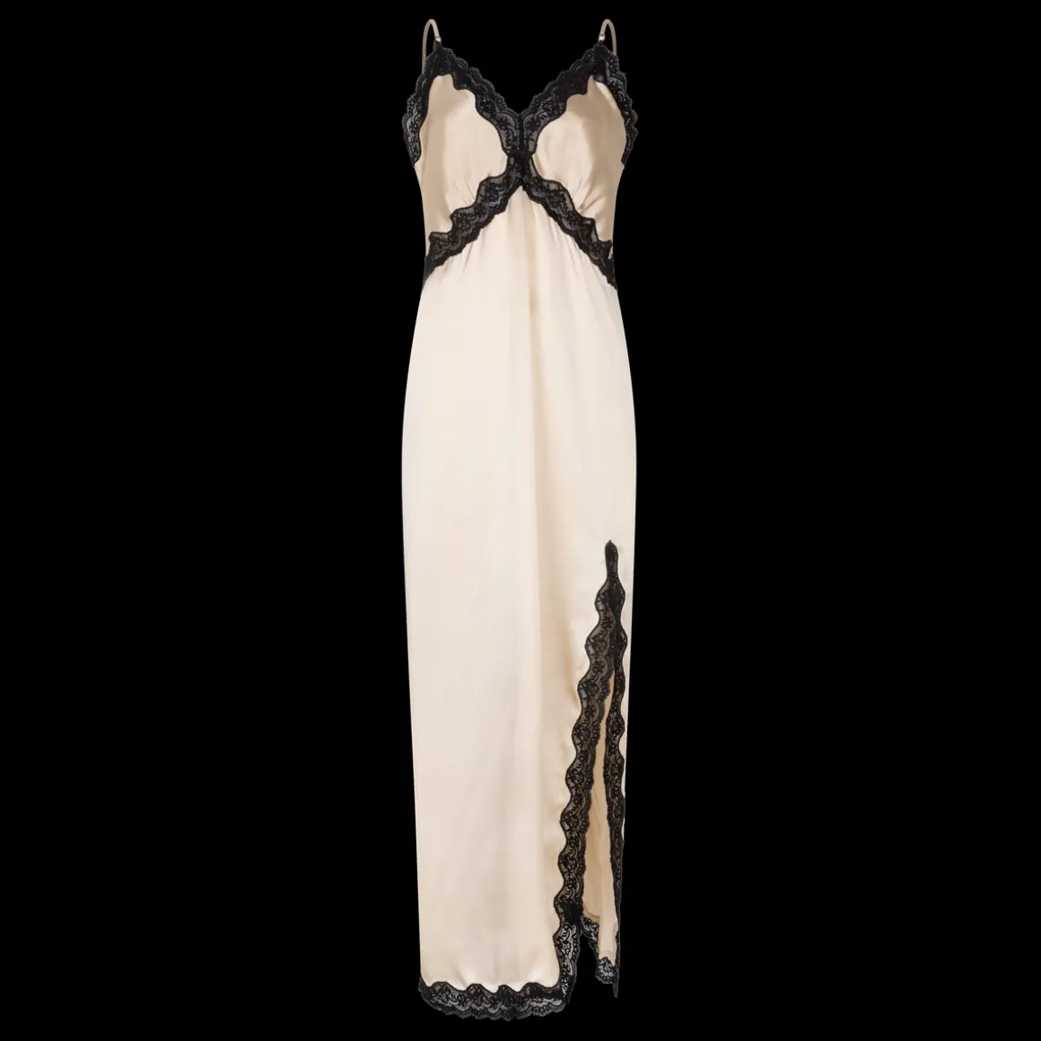 Mist Silky slip dress