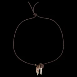 Necklace Brown Key Handmade necklace
