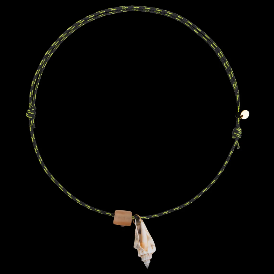Necklace Rope Black Handmade necklace