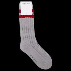 Rib Socks Stripe Sporty rib socks
