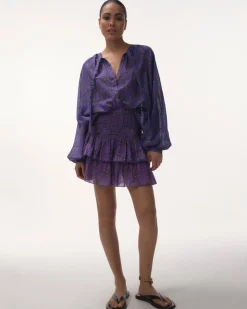 Vivian Playful ruffle skirt