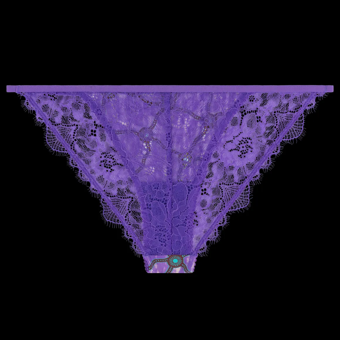 Wild Rose Comfortable lace briefs