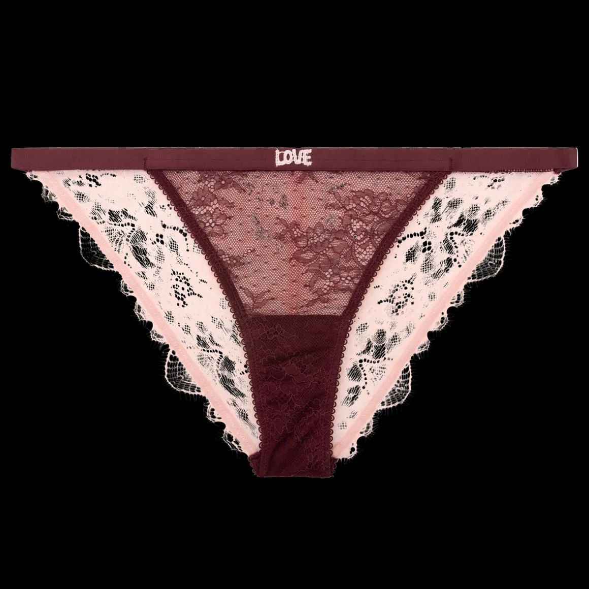 Wild Rose Comfortable lace briefs